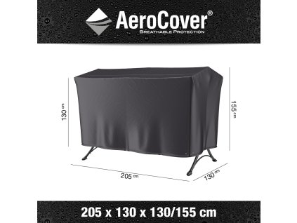 7842 Abdeckung fuer Schaukel 205x130x130 155 anthrazit Aerocover 8720039161511