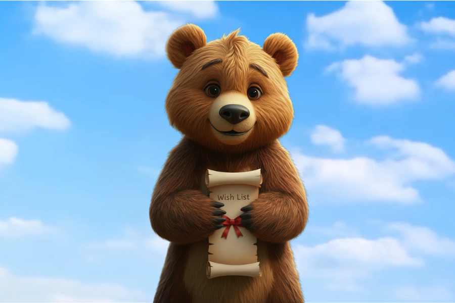 Sestavte si svůj seznam přání v Hardie for Kids