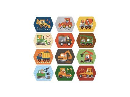 Pexeso - Stavební stroje