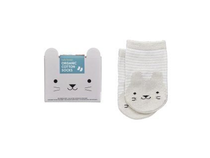 Bio bavlněné ponožky - Králíček