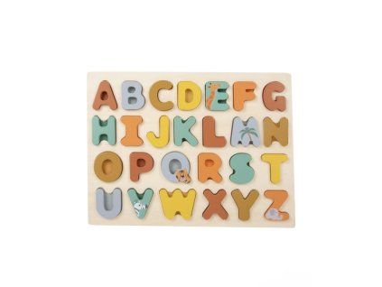 Vkládací puzzle Safari abeceda