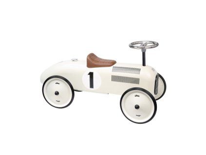 Vintage odrážedlo krémové