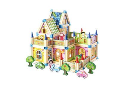 Dřevěná stavebnice - Zámek