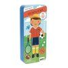 Magnetické puzzle - Sportovec