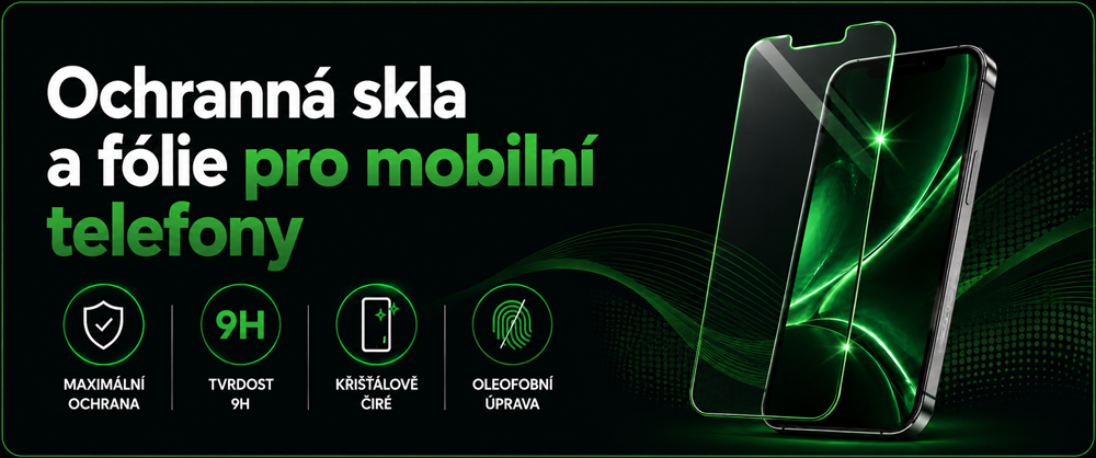 Ochranná skla a fólie pro mobilní telefony1
