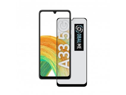 Obal:Me 5D Tvrzené Sklo pro Samsung Galaxy A33 5G Black
