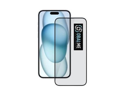 OBAL:ME 5D Tvrzené Sklo pro Apple iPhone 15 Plus Black