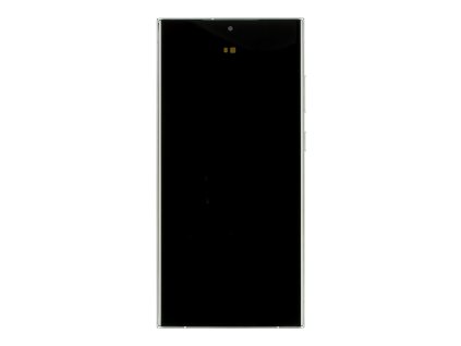 LCD display + Dotyk + Přední kryt Samsung S918 Galaxy S23 Ultra Lime/Sky Blue (Service Pack)