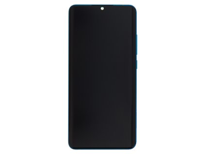 LCD Display + Dotyková Deska + Přední Kryt pro Xiaomi Mi Note10 (Pro) Green (Service Pack)