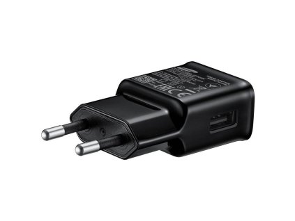 EP-TA200EBE Samsung USB-A 15W Cestovní nabíječka Black (OOB Bulk)