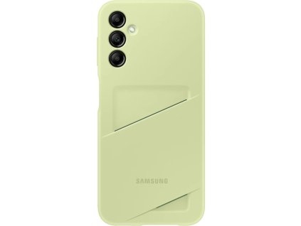 EF-OA146TGE Samsung Card Slot Kryt pro Galaxy A14/A14 5G Lime