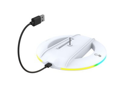 iPega P5S025S Vertikální Stojan s RGB pro PS5 Slim White