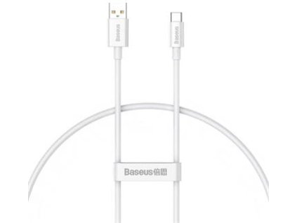 Baseus Superior Series Fast Charging Datový Kabel USB - USB-C 100W 0.25m Moon White