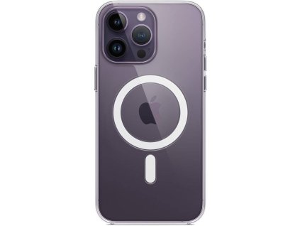 MPU73ZM/A Apple Clear Kryt vč. MagSafe pro iPhone 14 Pro Max Transparent (Pošk. Balení)