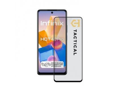 Tactical Glass Shield 5D sklo pro Infinix Hot 40 Pro Black