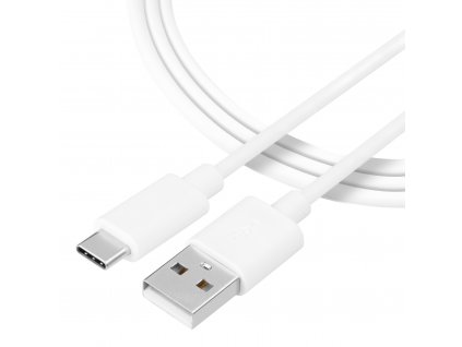 Tactical Smooth Thread Cable USB-A/USB-C 2m White