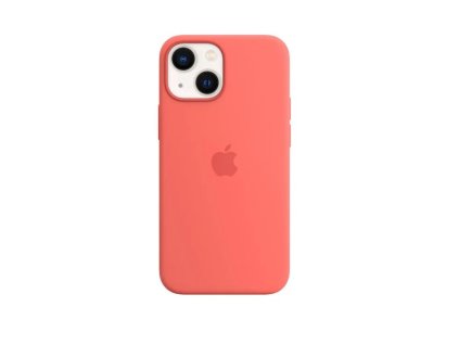 MM1V3ZM/A Apple Silikonový Kryt vč. Magsafe pro iPhone 13 Mini Pink Pomelo