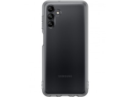 EF-QA047TBE Samsung Soft Clear Kryt pro Galaxy A04s Black