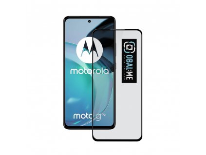 OBAL:ME 5D Tvrzené Sklo pro Motorola G72 Black
