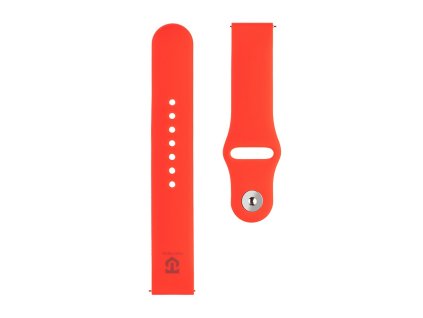 Tactical 854 Silikonový Řemínek 20mm Red