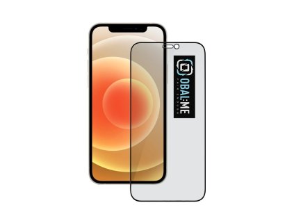 OBAL:ME Privacy 5D Tvrzené Sklo pro Apple iPhone 12 Mini Black
