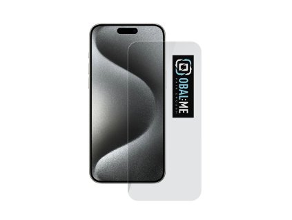 OBAL:ME 2.5D Tvrzené Sklo pro Apple iPhone 16 Pro Max Clear