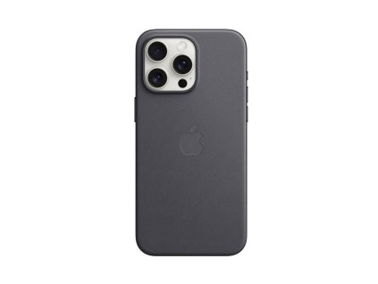 MT4V3ZM/A Apple FineWoven Kryt vč. MagSafe pro iPhone 15 Pro Max Black