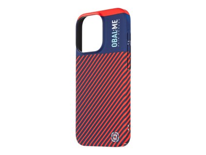 OBAL:ME Flossy Stripes Kryt pro Apple iPhone 15 Pro Blue/Red