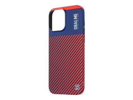 OBAL:ME Flossy Stripes Kryt pro Apple iPhone 16 Pro Max Blue/Red