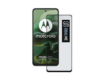 OBAL:ME 5D Tvrzené Sklo pro Motorola G35 Black