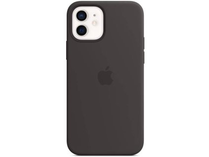 MHKX3ZE/A Apple Silikonový Kryt vč. MagSafe pro iPhone 12 Mini Black