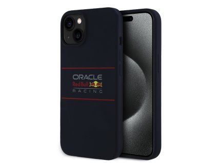 Red Bull Silicone Horizontal Logo MagSafe Zadní Kryt pro iPhone 13 Navy