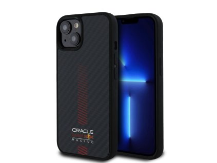 Red Bull Carbon Powerbar MagSafe Zadní Kryt pro iPhone 13 Black