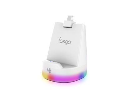 iPega P5P25 Mini Magnetický Nabíjecí Stojan pro Playstation Portal Remote Player White