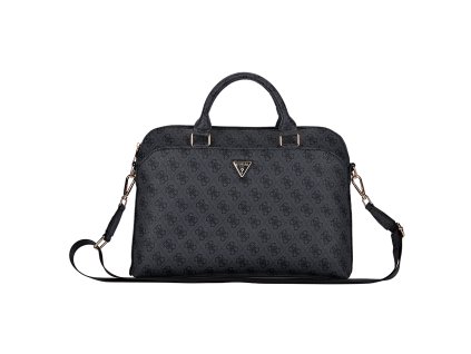 Guess PU 4G Triangle Logo Taška na Notebook 15/16" Black