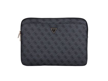 Guess PU 4G Triangle Logo Obal pro Notebook 14" Black