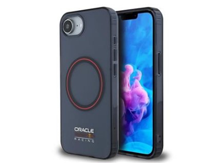 Red Bull PC/TPU Red Ring MagSafe Zadní Kryt pro iPhone 16e Navy
