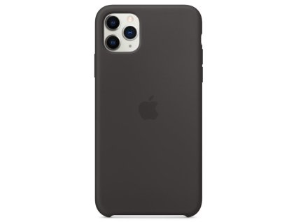 MX002ZM/A Apple Silikonový Kryt pro iPhone 11 Pro Max Black