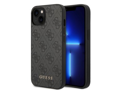 Guess 4G Zadní Kryt pro iPhone 14 Brown