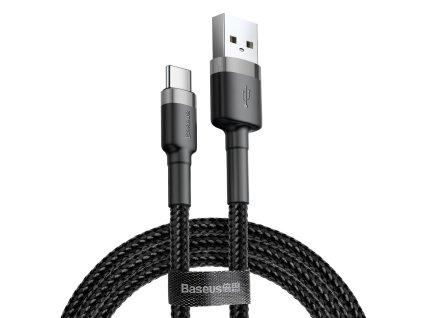 Baseus Cafule Series Datový Kabel USB-A - USB-C 2A 2m Gray/Black