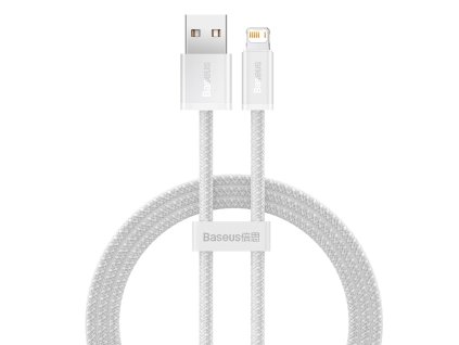 Baseus Dynamic Series Fast Charging Datový Kabel USB-A - Lighting 2.4A 1m White