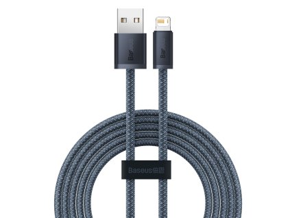Baseus Dynamic Series Fast Charging Datový Kabel USB-A - Lighting 2.4A 2m Slate Gray