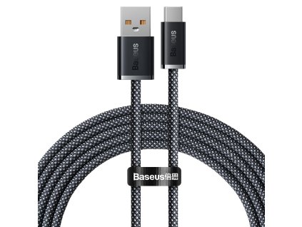 Baseus Dynamic Series Fast Charging Datový Kabel USB-A - USB-C 100W 2m Slate gray