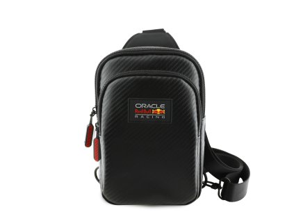 Red Bull PU Carbon Crossbody Taška na Telefon Black