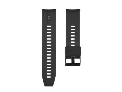 Tactical Quick Release Silikonový Řemínek 22mm Black