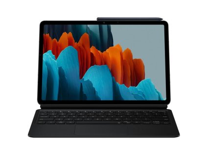 EF-DT870BBE Samsung Book French Keyboard Pouzdro pro Galaxy Tab S7/S8 Black