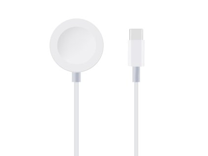 OBAL:ME Nabíjecí Kabel pro Apple Watch USB-C White