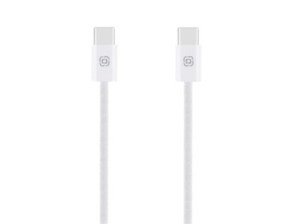 OBAL:ME Super Fast USB-C/USB-C Pletený kabel 60W 1m White