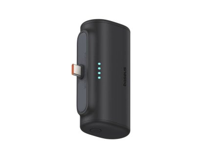 Baseus Compact 20W Fast Charge USB-C Powerbanka 5000mAh Cluster Black