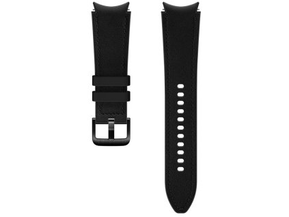 ET-SHR89LBE Samsung Galaxy Watch 4/4 Classic Kožený Řemínek M/L Black